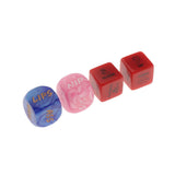 Maxbell 4PCS Sex Dice Positions Adult Couples Game Toy Naughty Bed