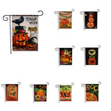 Maxbell Halloween Pumpkin Double Sides Garden Flag for House Outdoors Yard Garden Fall Glory Floral