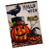 Maxbell Halloween Pumpkin Double Sides Garden Flag for House Outdoors Yard Garden Scary Halloween