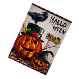 Maxbell Halloween Pumpkin Double Sides Garden Flag for House Outdoors Yard Garden Scary Halloween