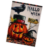 Maxbell Halloween Pumpkin Double Sides Garden Flag for House Outdoors Yard Garden Scary Halloween