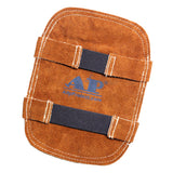 Maxbell Cowhide Leather Welding Gloves Protective Gloves Welder Hands Safety Brown