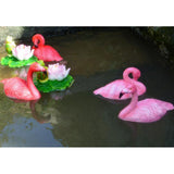 Maxbell Artificial Lifelike Pink&Red Flamingo Yard Garden Lawn Art Ornaments Decor A