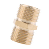 Maxbell Pressure Washer Swivel Brass Hose Adapter Connector 22mm M to 22mm M