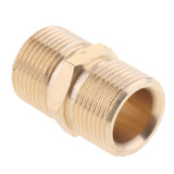 Maxbell Pressure Washer Swivel Brass Hose Adapter Connector 22mm M to 22mm M