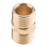 Maxbell Pressure Washer Swivel Brass Hose Adapter Connector 22mm M to 22mm M
