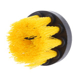 Maxbell Power Scrubber Cleaning Drill Brush Tub Cleaner Yellow Medium Brush 2inch
