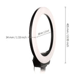 Maxbell 16" Ring Fill Light Warm and Cold LED Makeup Light for Shooting Make Up