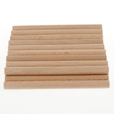 Maxbell 20x Round Wood Stick Rod Dowel Unfinished DIY Wood Modelling Stick 12mmx150m