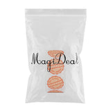 Maxbell 500pcs Orange Kraft Paper Hand made with love Adhesive Label seals Sticker