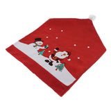 Maxbell Christmas Chair Cover Snowman Dinner Table Home Party Decorations Red