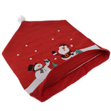 Maxbell Christmas Chair Cover Snowman Dinner Table Home Party Decorations Red