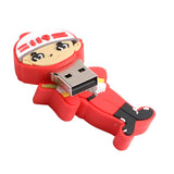 Maxbell USB 2.0 Firemen Flash Drive Memory Waterproof U-Disk 32GB