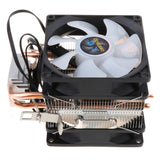 Maxbell 3 Pin Liquid CPU Cooler Cooling Fan Silent Radiator Colorful light