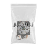 Maxbell 3 Pin Liquid CPU Cooler Cooling Fan Silent Radiator Colorful light