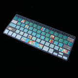 Maxbell Ultra Thin Silicone Keyboard Cover Skin Protector 13 Inch Air Pro Retina-C8 13 Inch Air Pro Retina-C9