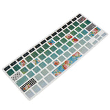 Maxbell Ultra Thin Silicone Keyboard Cover Skin Protector 13 Inch Air Pro Retina-C8 13 Inch Air Pro Retina-C9