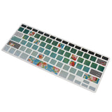 Maxbell Ultra Thin Silicone Keyboard Cover Skin Protector 13 Inch Air Pro Retina-C8 13 Inch Air Pro Retina-C9