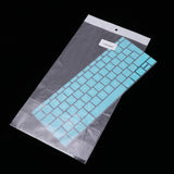 Maxbell Spanish Phonetic Keyboard Protective Film for 12 inch Macbook white blue