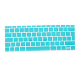 Maxbell Spanish Phonetic Keyboard Protective Film for 12 inch Macbook white blue