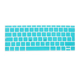 Maxbell Spanish Phonetic Keyboard Protective Film for 12 inch Macbook white blue