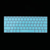 Maxbell Spanish Phonetic Keyboard Protective Film for 12 inch Macbook white blue
