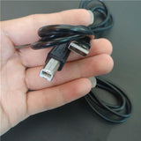 Maxbell 10 Pieces USB 2.0 Printer Scanner Cable USB Type A Male to B Male 0.5meter