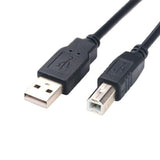 Maxbell 10 Pieces USB 2.0 Printer Scanner Cable USB Type A Male to B Male 0.5meter