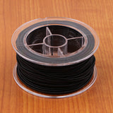 Maxbell Stretch Elastic Cord for Jewelry Making DIY Thread String Black 30m