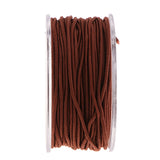 Maxbell Stretch Elastic Cord for Jewelry Making DIY Thread String Light Brown 30m