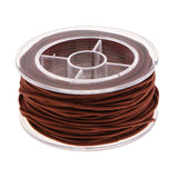 Maxbell Stretch Elastic Cord for Jewelry Making DIY Thread String Light Brown 30m