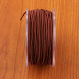 Maxbell Stretch Elastic Cord for Jewelry Making DIY Thread String Light Brown 30m