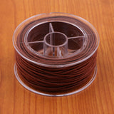 Maxbell Stretch Elastic Cord for Jewelry Making DIY Thread String Light Brown 30m