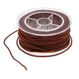 Maxbell Stretch Elastic Cord for Jewelry Making DIY Thread String Light Brown 30m