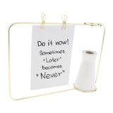 Maxbell Nordic style Iron Wire Photo Booth Selfie Pictures Family Pictures Frame Golden