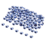 Maxbell 100pcs clear crystal zircon loose beads bicone diamond cone beads blue