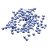 Maxbell 100pcs clear crystal zircon loose beads bicone diamond cone beads blue