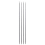 Maxbell 4 Pieces 20 cm Long Double Pointed Aluminium Sweater Knitting Needles 3 mm