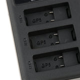 Maxbell 3 Channel Battery Fast Charger with USB Type C Interface fr GoPro AHDBT-501