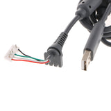 Maxbell FOR ROCK BAND XBOX 360 DRUM SET REPLACEMENT WIRED CONTROLLER USB CABLE GRAY