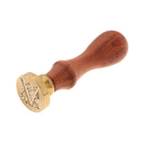 Maxbell Classic Seal Wax Stamp Sealing Letter Wooden Handle for Envelope V
