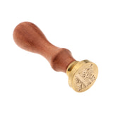 Maxbell Classic Seal Wax Stamp Sealing Letter Wooden Handle for Envelope V