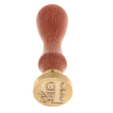 Maxbell Classic Seal Wax Stamp Sealing Letter Wooden Handle for Envelope P
