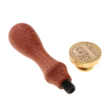 Maxbell Classic Seal Wax Stamp Sealing Letter Wooden Handle for Envelope P