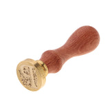 Maxbell Classic Seal Wax Stamp Sealing Letter Wooden Handle for Envelope P