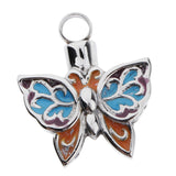 Maxbell Butterfly Pet Memorial Ash Urn Locket Casket Ashed Jar Jewelry Keepsake