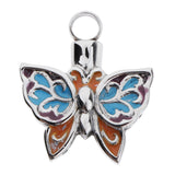 Maxbell Butterfly Pet Memorial Ash Urn Locket Casket Ashed Jar Jewelry Keepsake