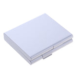 Maxbell Pocket Carrying Cigarette Box Cigar Case Holder for 20pcs Cigarettes Silver