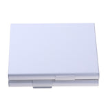Maxbell Pocket Carrying Cigarette Box Cigar Case Holder for 20pcs Cigarettes Silver
