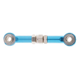 Maxbell Aluminum Steering Linkage Pull Rod for HSP 94122 94123 1/10 RC Car Blue